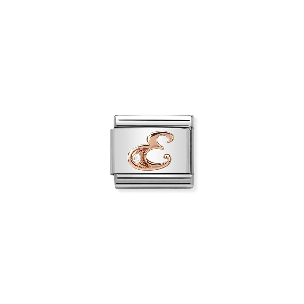 Composable Classic Link E Harfi 9 Ayar Rose Gold