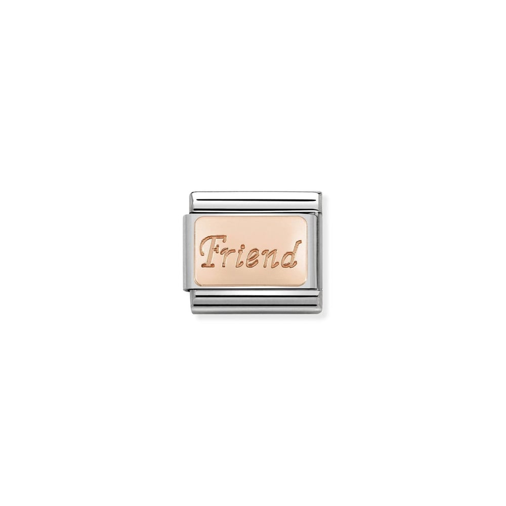 Composable Classic Link Friend 9 Ayar Rose Gold