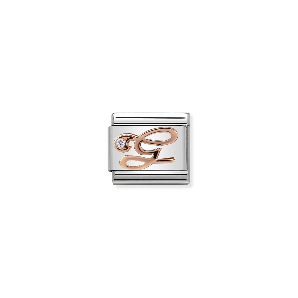 Composable Classic Link G Harfi 9 Ayar Rose Gold