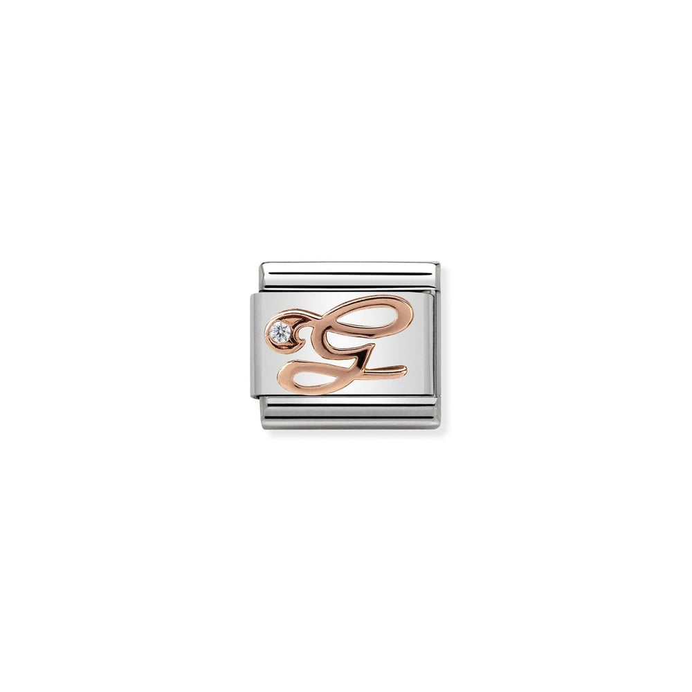 Composable Classic Link G Harfi 9 Ayar Rose Gold