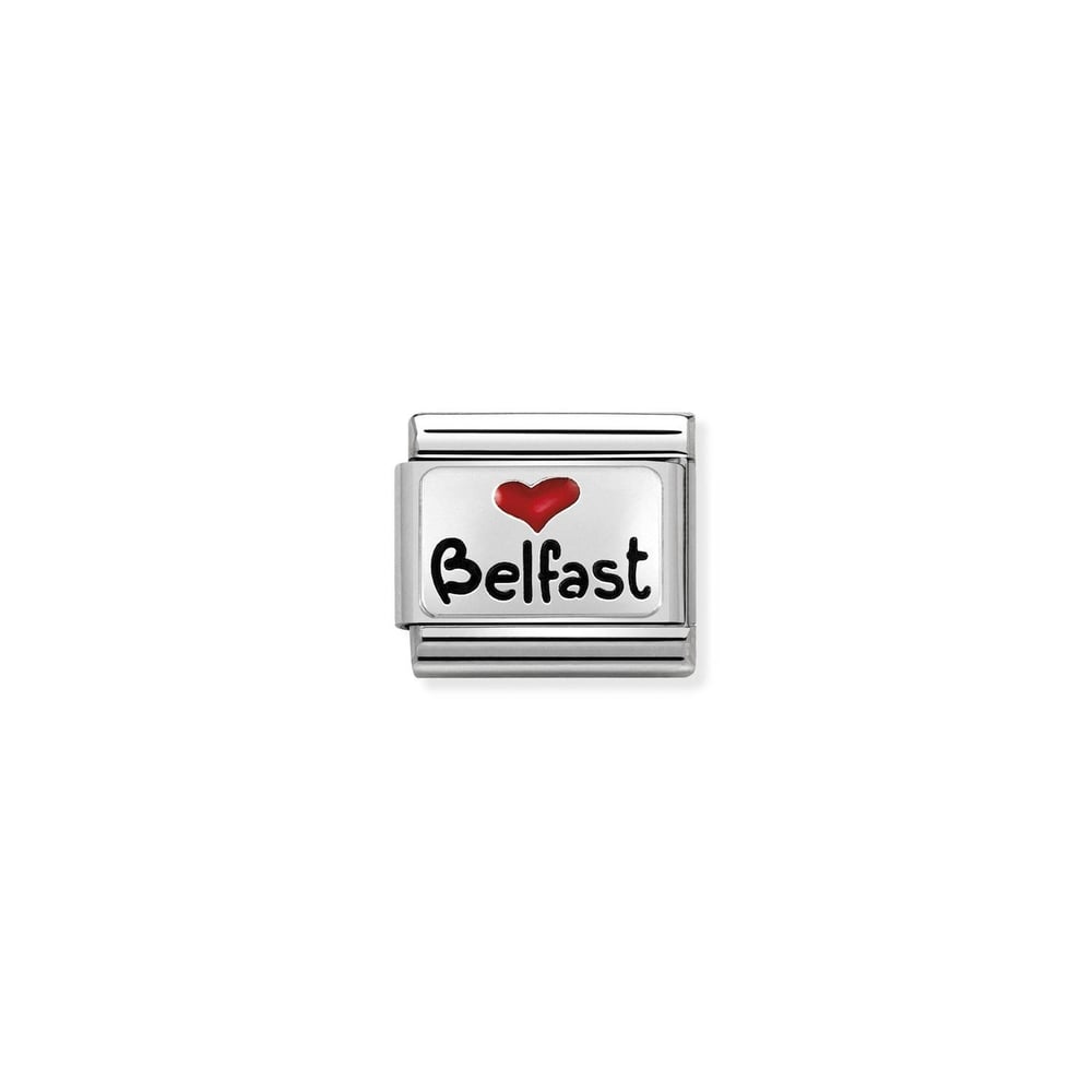 Composable Classic Link I Love Belfast 925 Ayar Gümüş