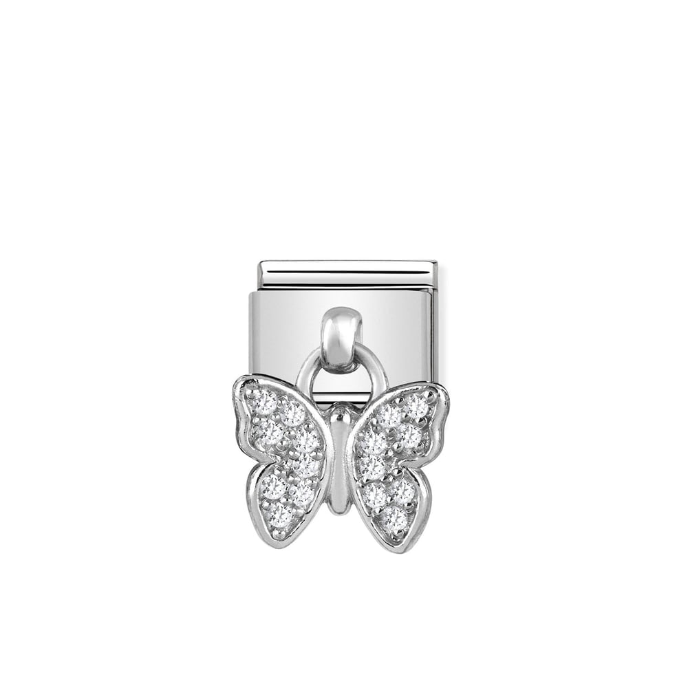 Composable Classic Link Kelebek 925 Ayar Gümüş Charm