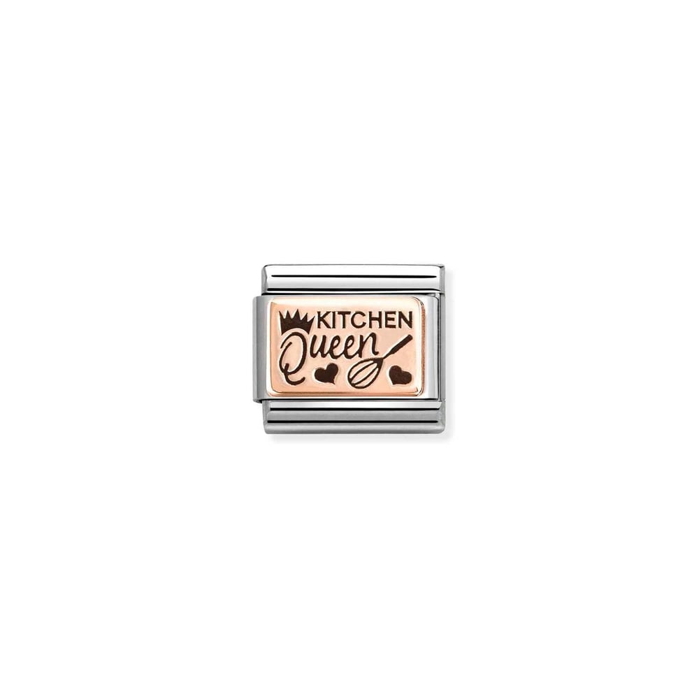 Composable Classic Link Kitchen Quenn 9 Ayar Rose Gold