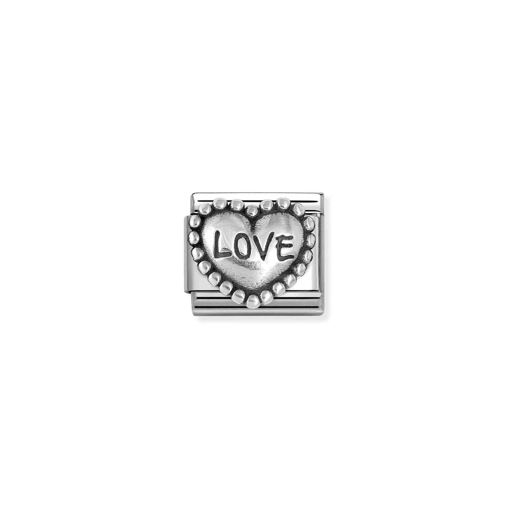 Composable Classic Link Love  925 Ayar Gümüş