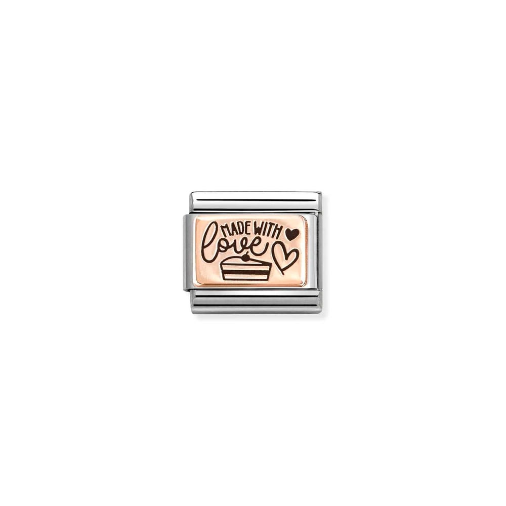 Composable Classic Link Made With Love 9 Ayar Rose Gold