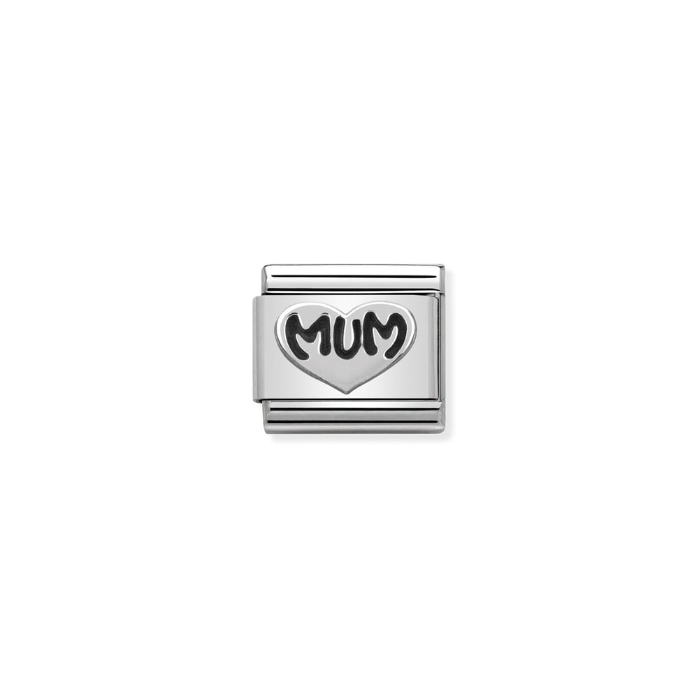 Composable Classic Link Mum Kalp 925 Ayar Gümüş