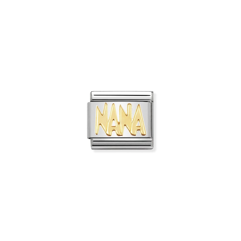 Composable Classic Link Nana Figürlü 18 Ayar Altın