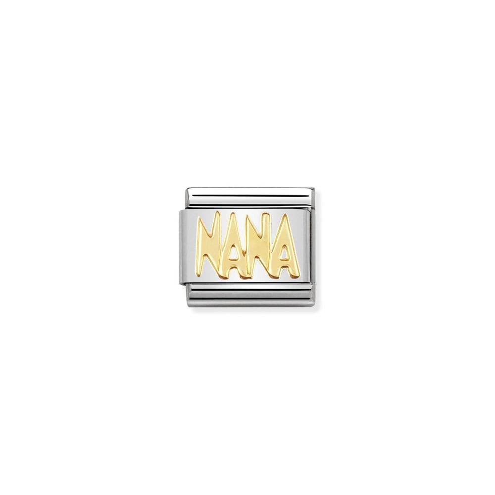 Composable Classic Link Nana Figürlü 18 Ayar Altın