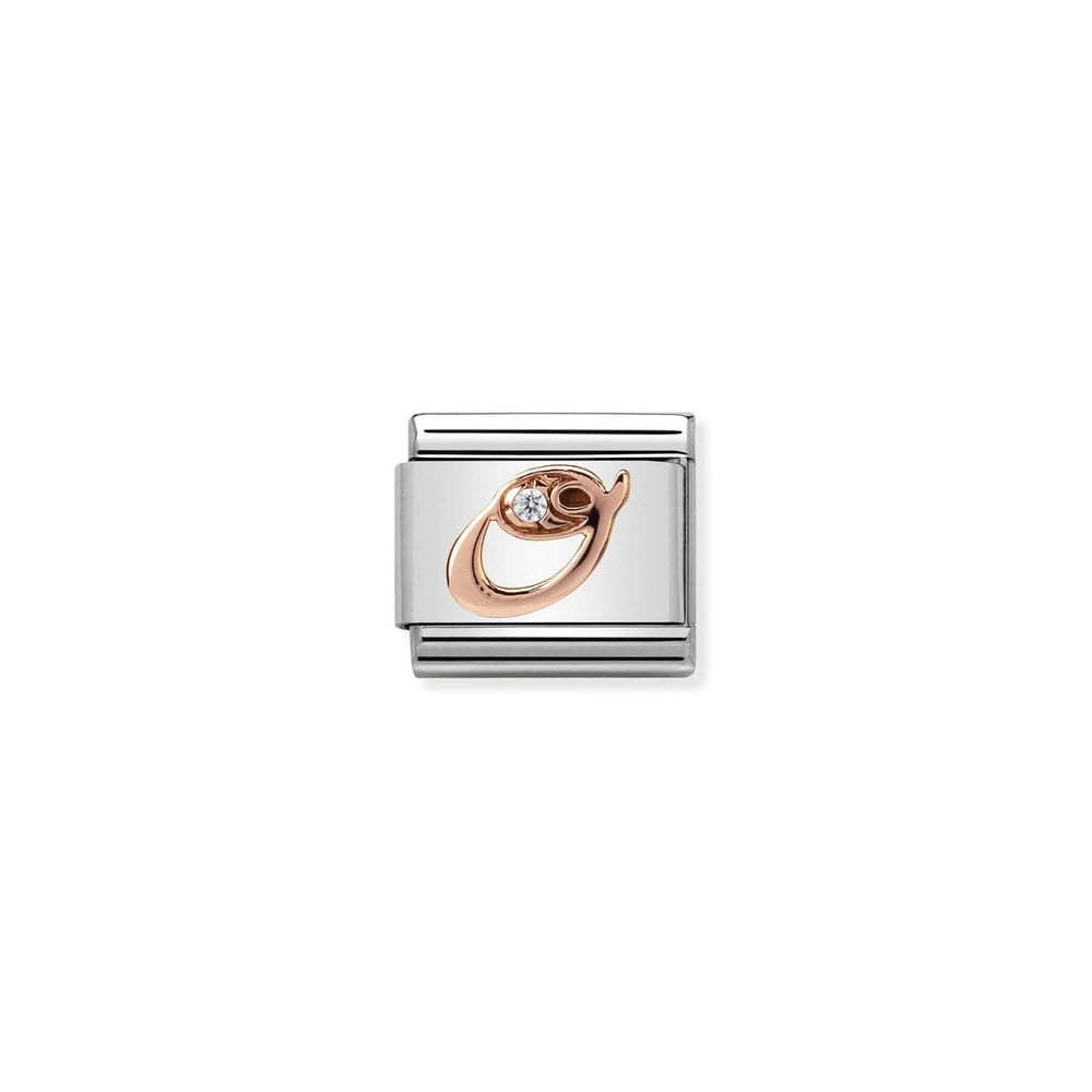 Composable Classic Link O Harfi 9 Ayar Rose Gold