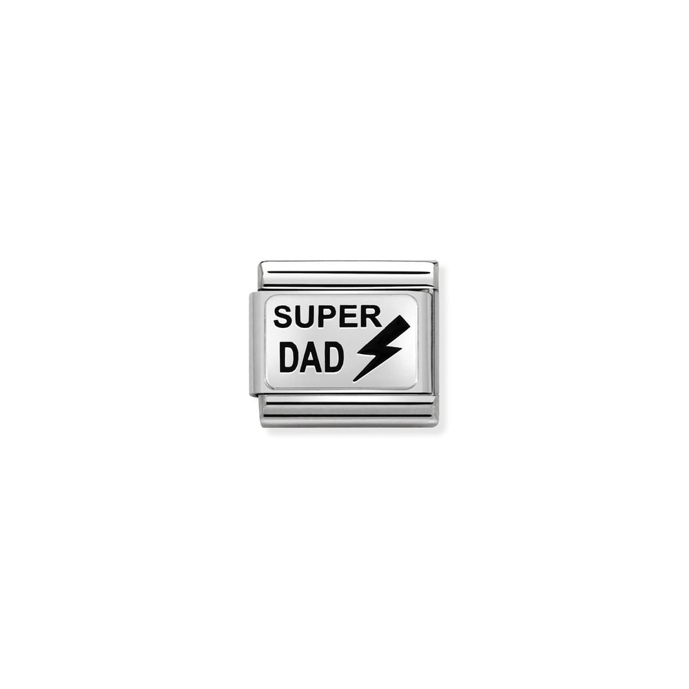 Composable Classic Link Super Dad 925 Ayar Gümüş