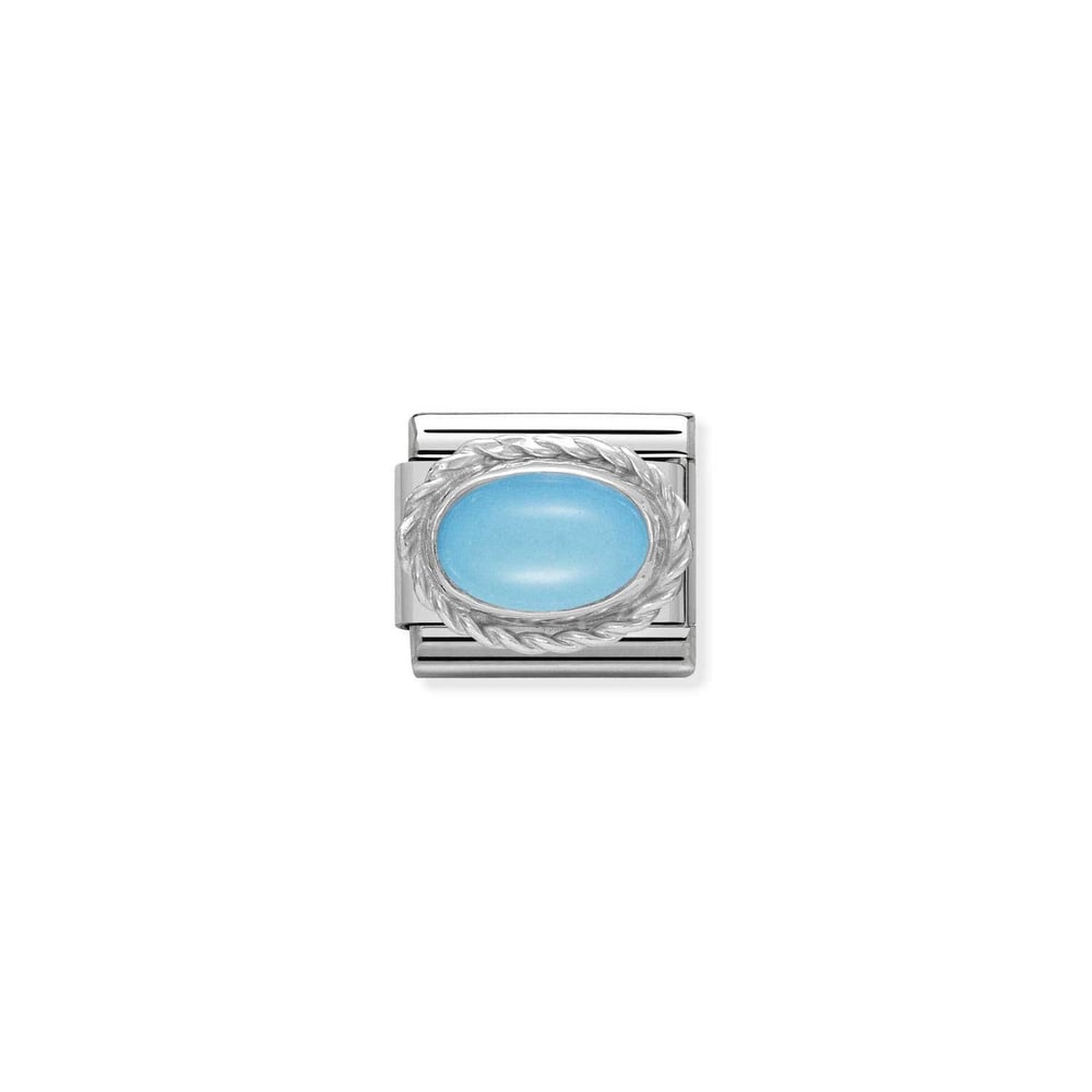 Composable Classic Link Turkuaz Taşlı 925 Ayar Gümüş