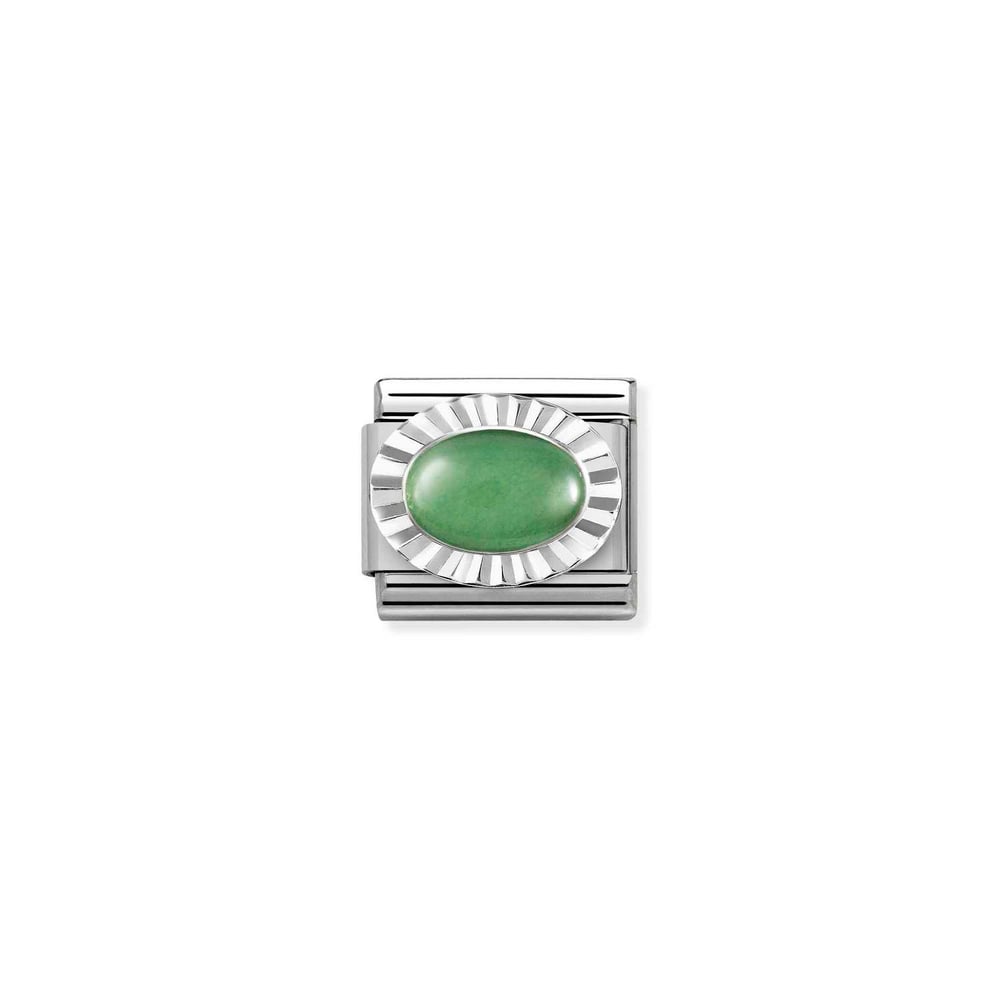 Composable Classic Link Yeşil 925 Ayar Gümüş