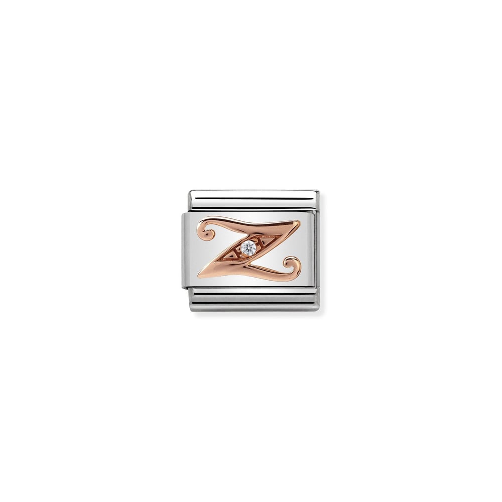 Composable Classic Link Z Harfi 9 Ayar Rose Gold