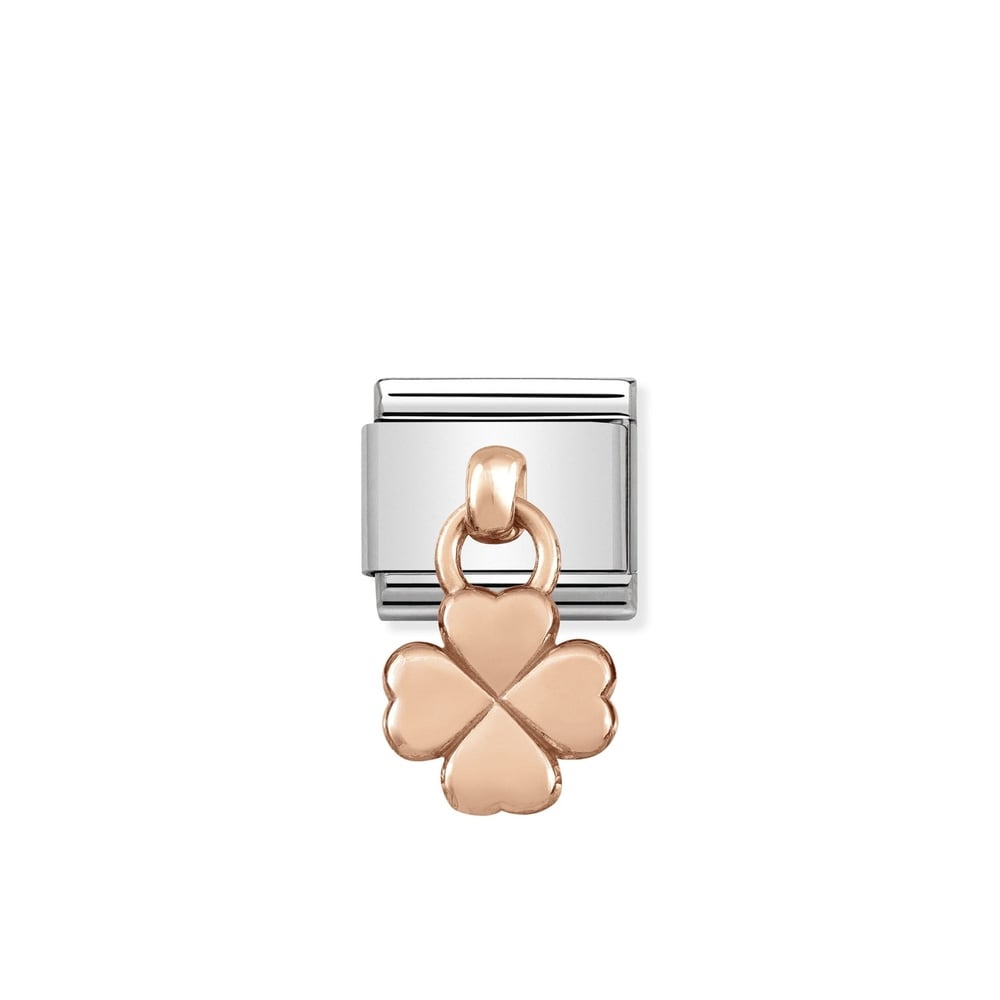 Composable Classic Yonca 9 Ayar Rose Gold Charm
