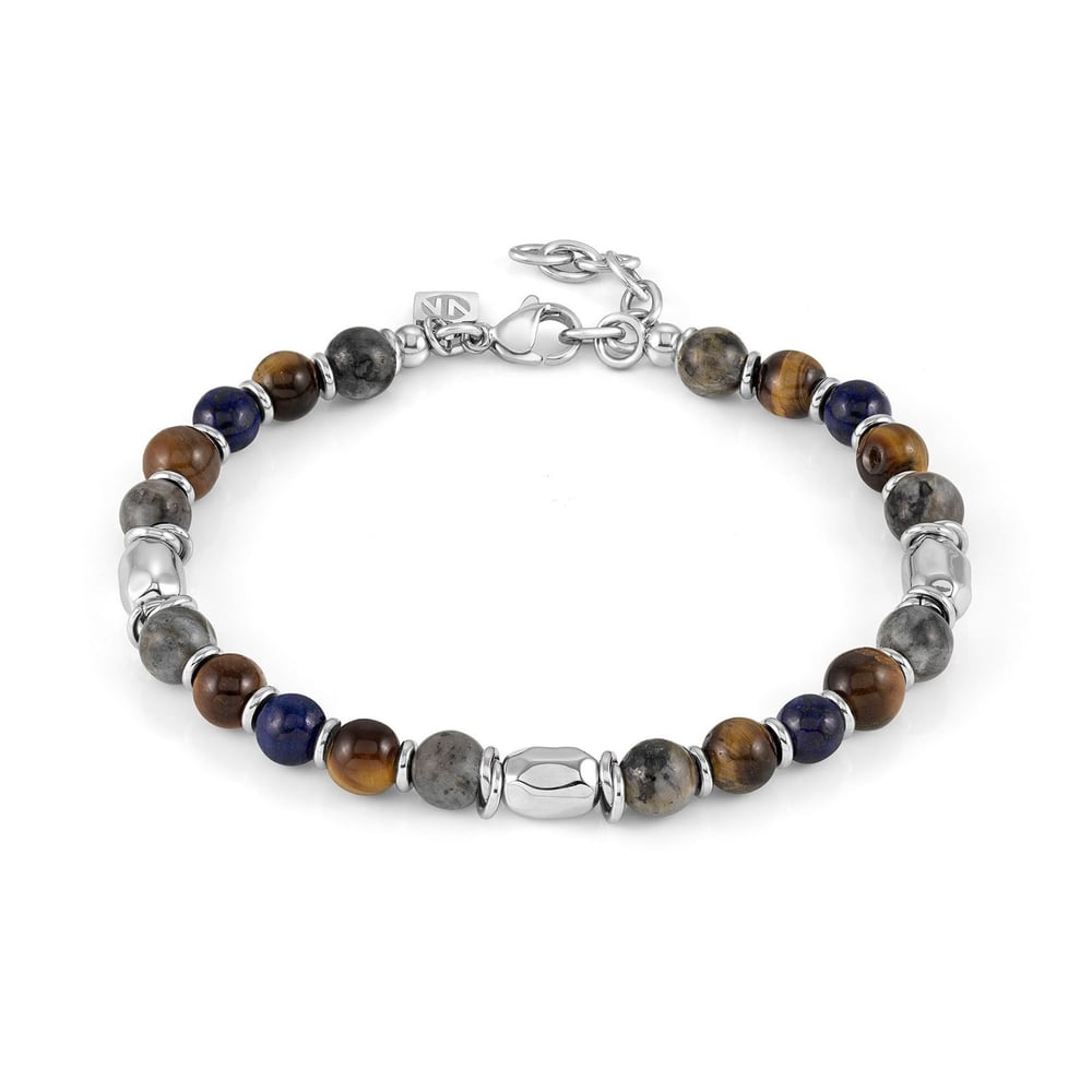 Instinctstyle Jasper, Lapis Lazuli ve Kaplan Gözü Taşlı Bileklik