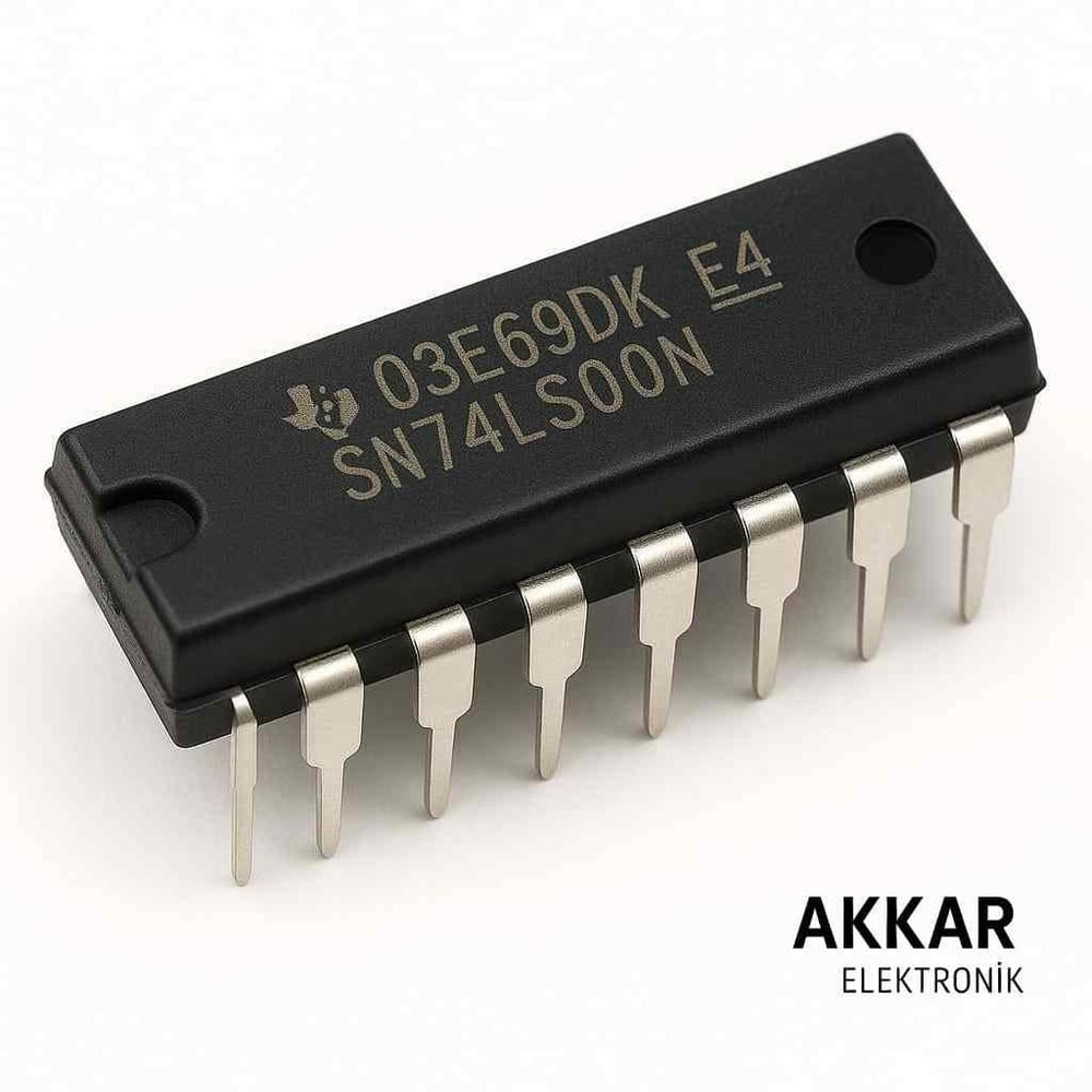74LS00 DIP-14 Invertör ve Kapı Entegresi