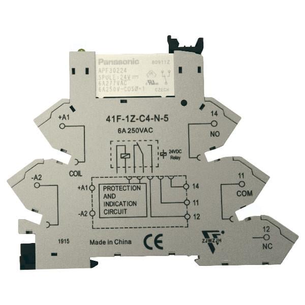 APF30224+YYS 6A 24V 1PNC WITH SPRING SOCKET