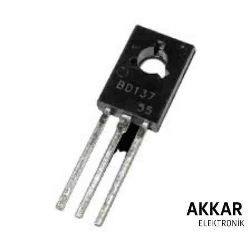 BD137 NPN TO-126 Transistör