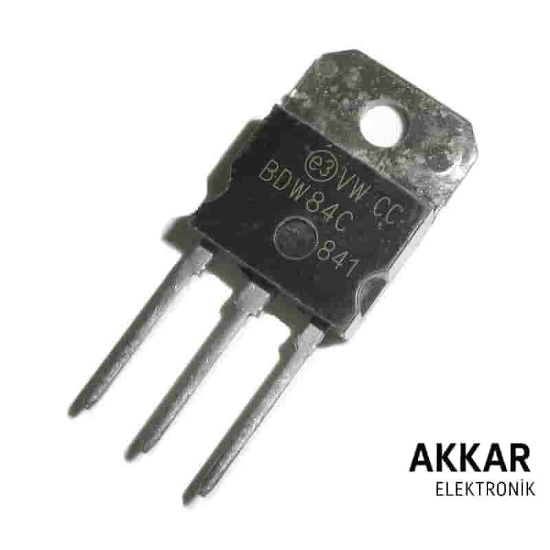 BDW84C TO-218 Transistör 15A 100V 150W PNP