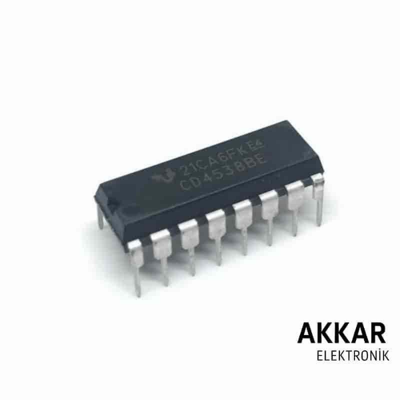 CD4538 DIP-16 Multivibratör Entegresi