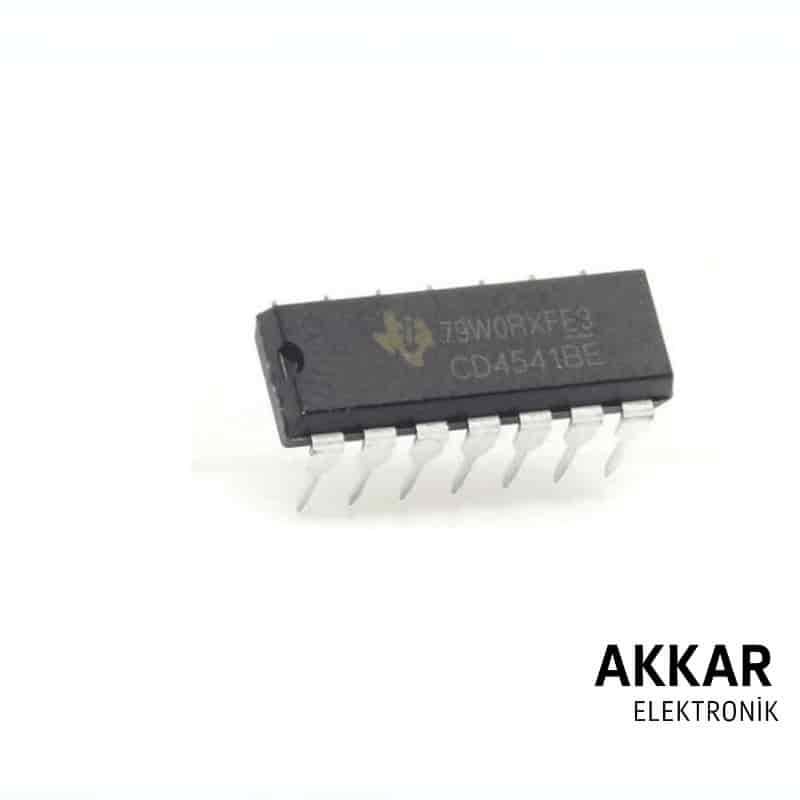 CD4541 DIP-14 Zamanlayıcı Osilatör Pulse Jeneratör Entegresi