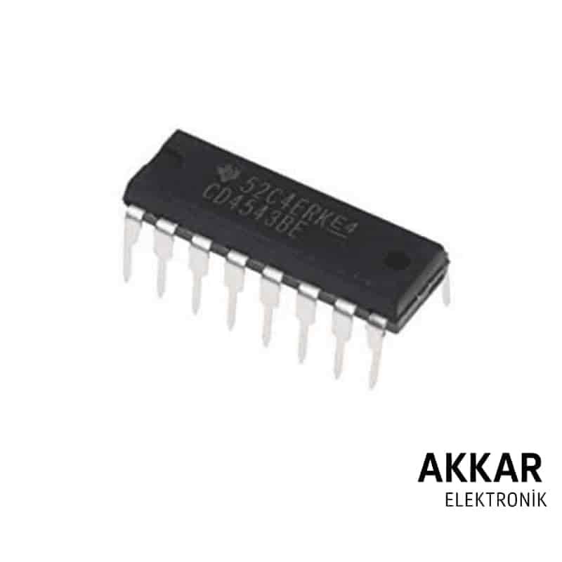 CD4543 DIP-16 ENTEGRE