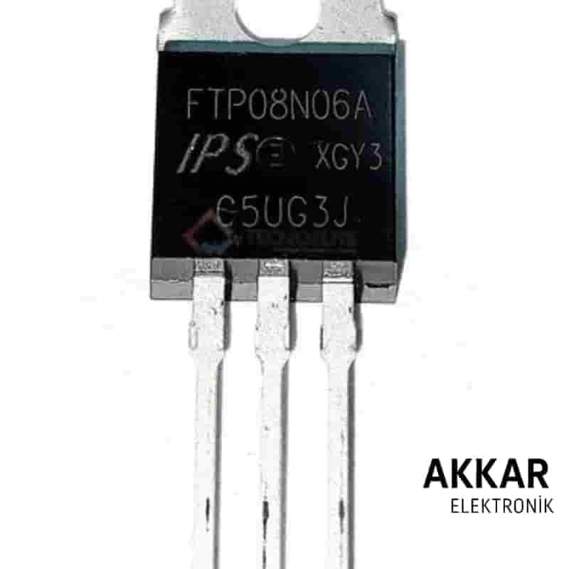 FTP08N06 120A 55V TO220 N-Channel MOSFET