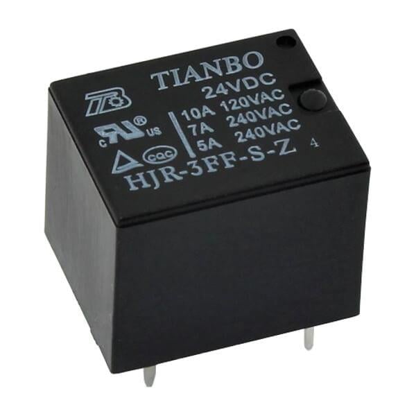 HJR-3FF-S-Z-4/24VDC 7A 24VDC PCB RÖLE