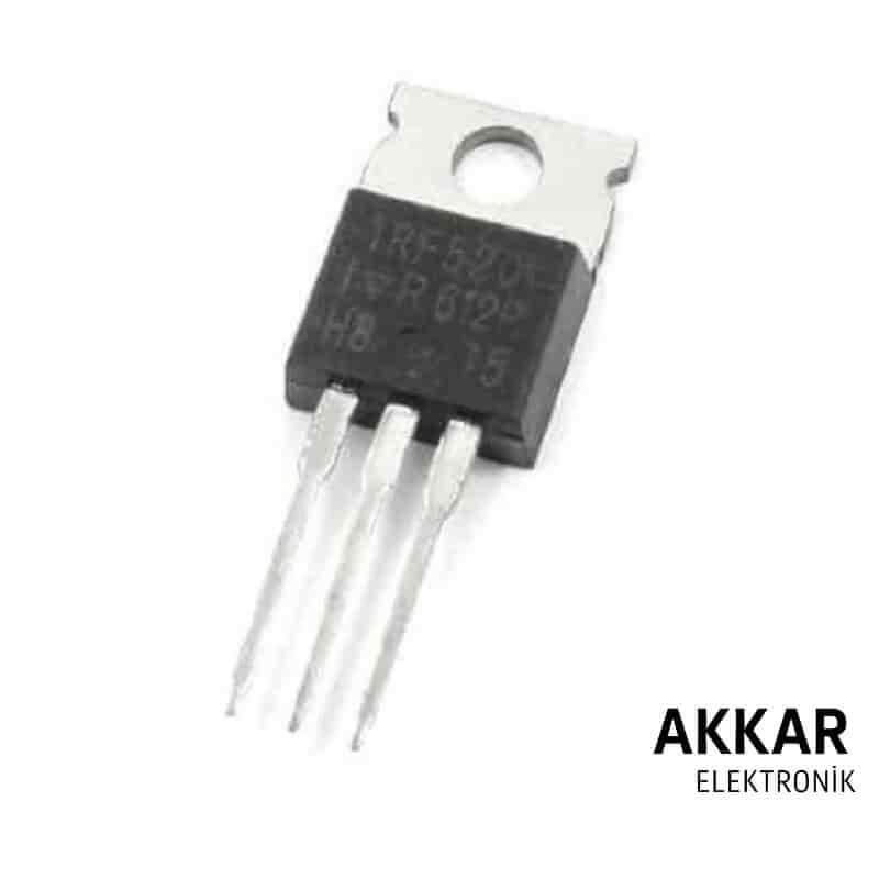 IRF520 10A 100V TO-220 N KANAL MOSFET