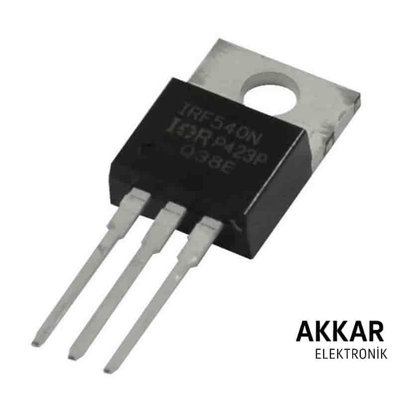 IRF540 N Kanal 23A-100V Mosfet B KALİTE