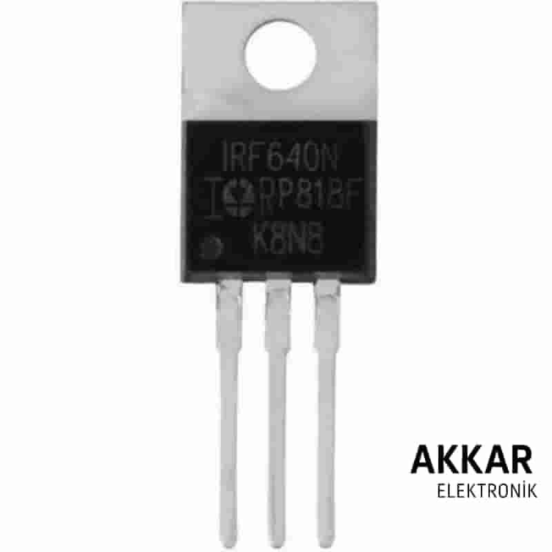 IRF640 N Kanal 16A-200V Mosfet B Kalite