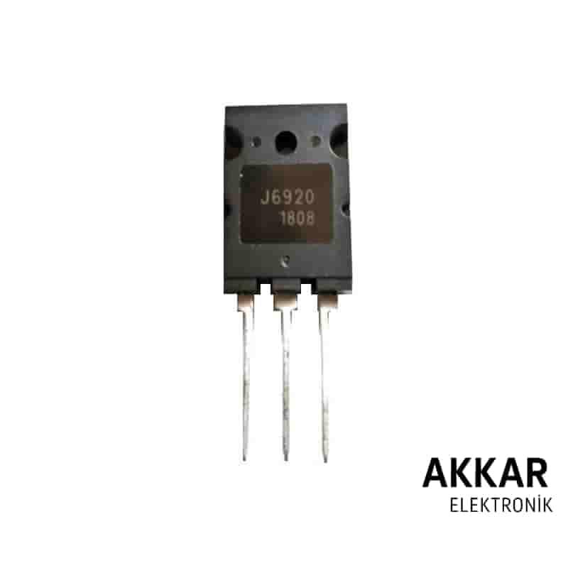 J6920 TO-264 800V 20A 200W Npn Transistör
