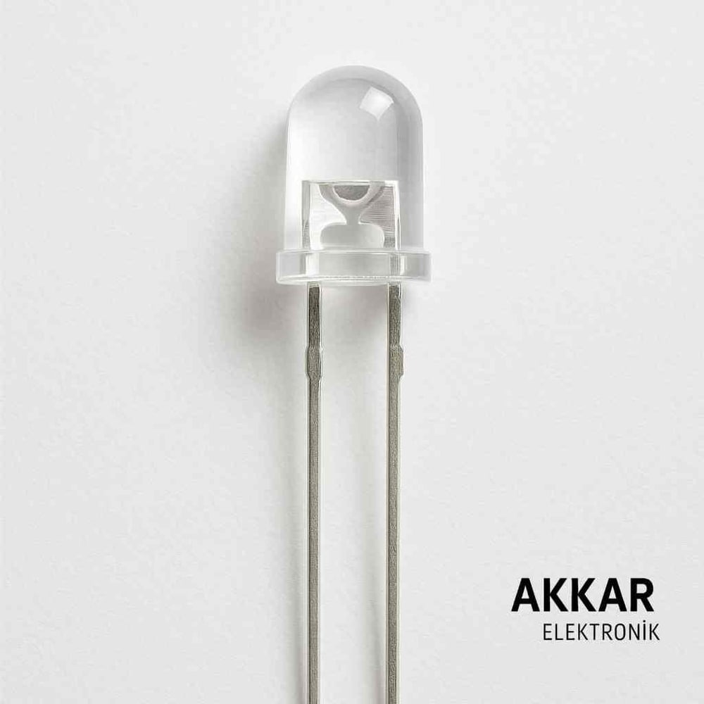 Led 5MM Beyaz Renk