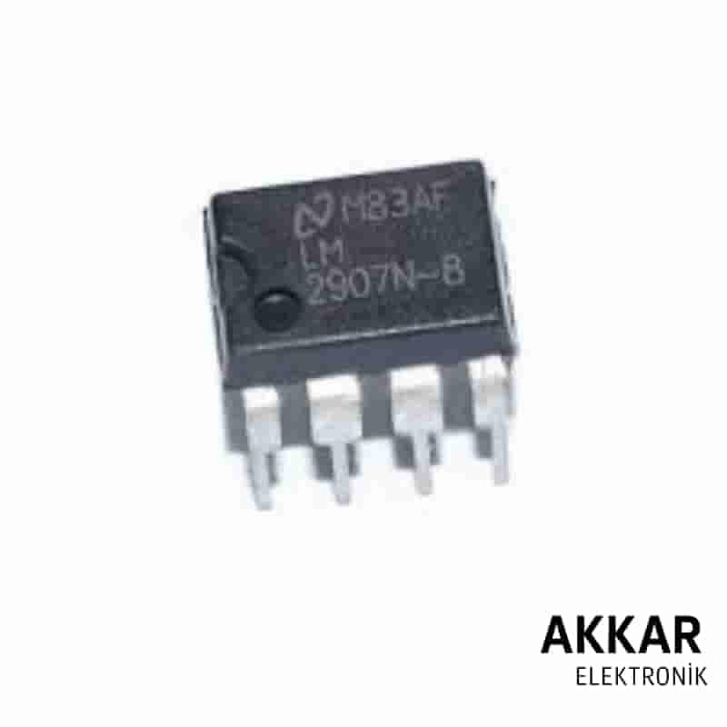 LM2907N-8 Voltaj Frekans Çevirici Entegresi Dip-8