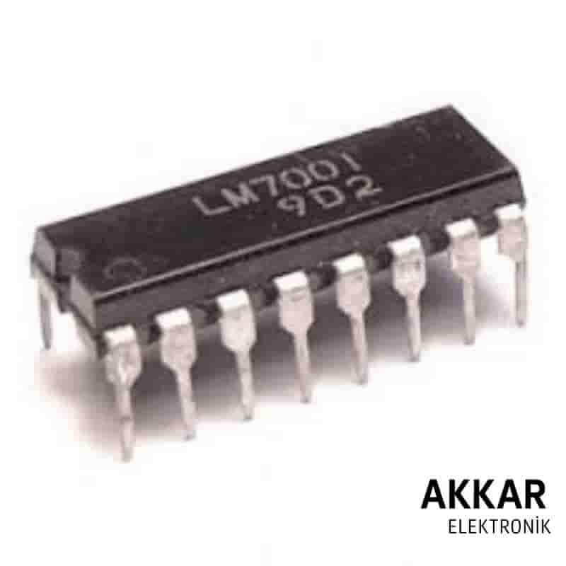 LM7001 DIP-16 Entegre Devre