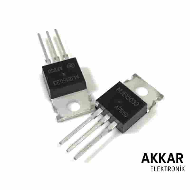MJE15033 Transistör Bjt Pnp TO-220