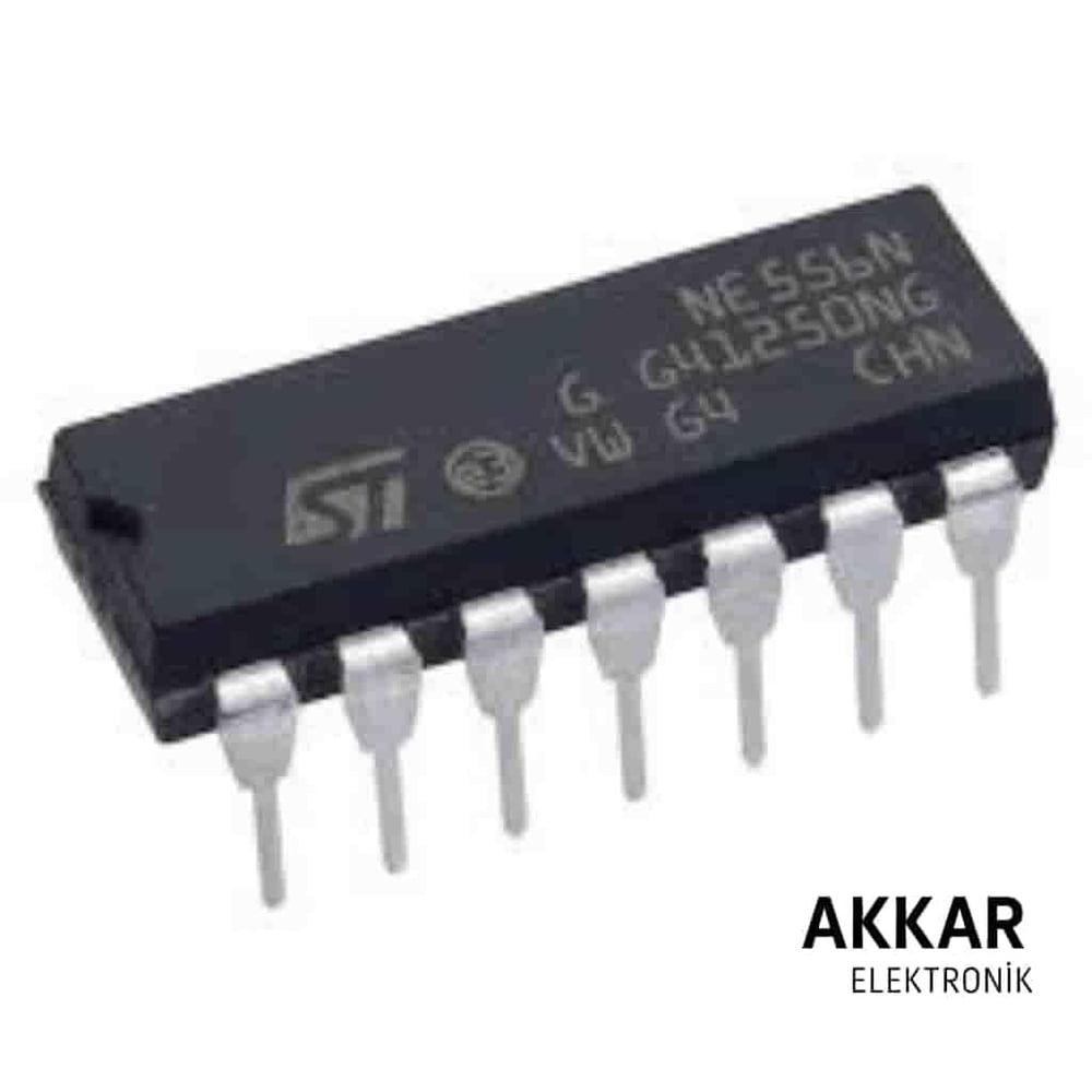 NE556 DIP-14 Entegre