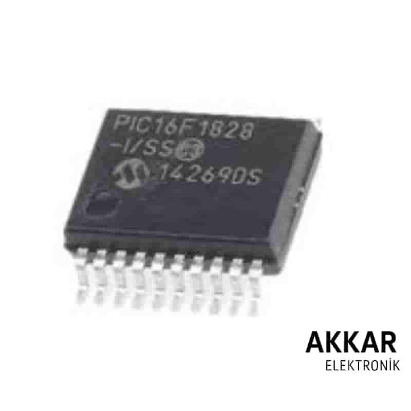 PIC16F1828 I/SS SMD SSOP-20 8-Bit 32 MHz Entegre 16F1828