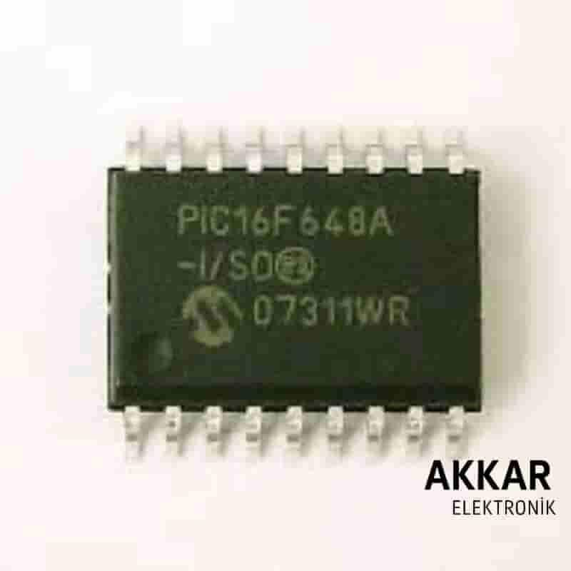 PIC16F648A-I/SO SOIC-18 SMD Entegre