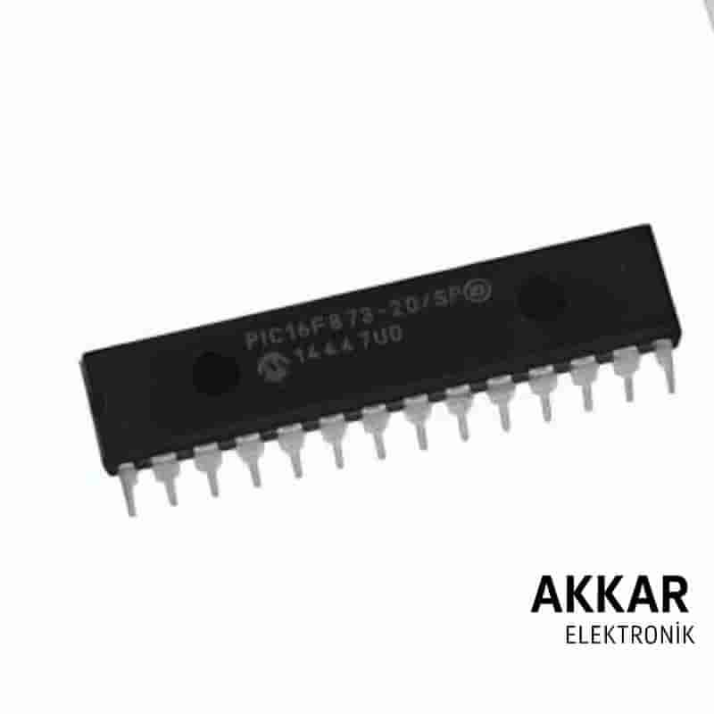 PIC16F873-20/SP SPDIP-28 8-Bit 20 MHz Entegre