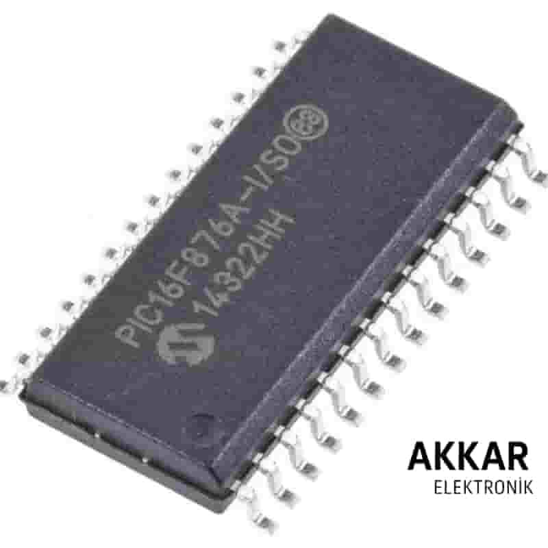 PIC16F876A I/SO SMD SOIC-28 8-Bit 20 MHz Entegre 16F876A