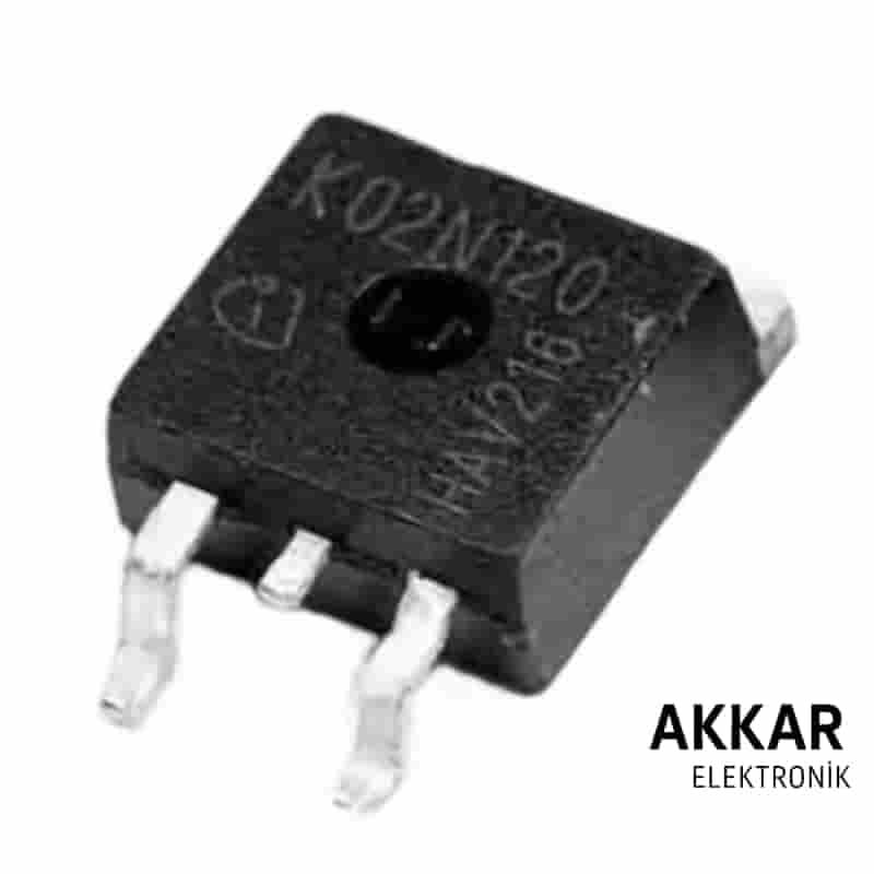 SKB02N120 TO-263 2A 1200V Mosfet