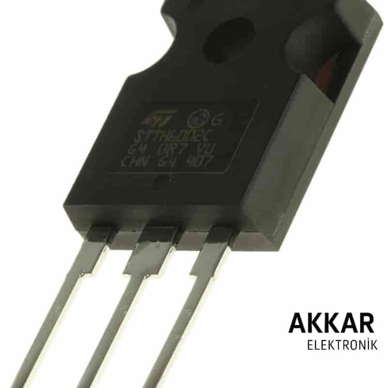 STTH6002CW 2X30A 200V 22ns TO247-3 Hızlı Diyot