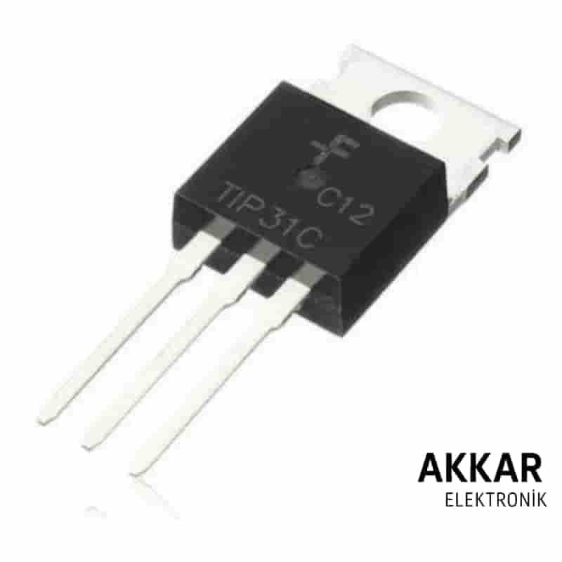 TIP31C Transistör BJT TO220 NPN
