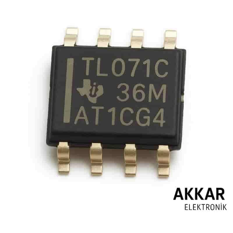TL071 SMD SO8 OpAmp Entegresi