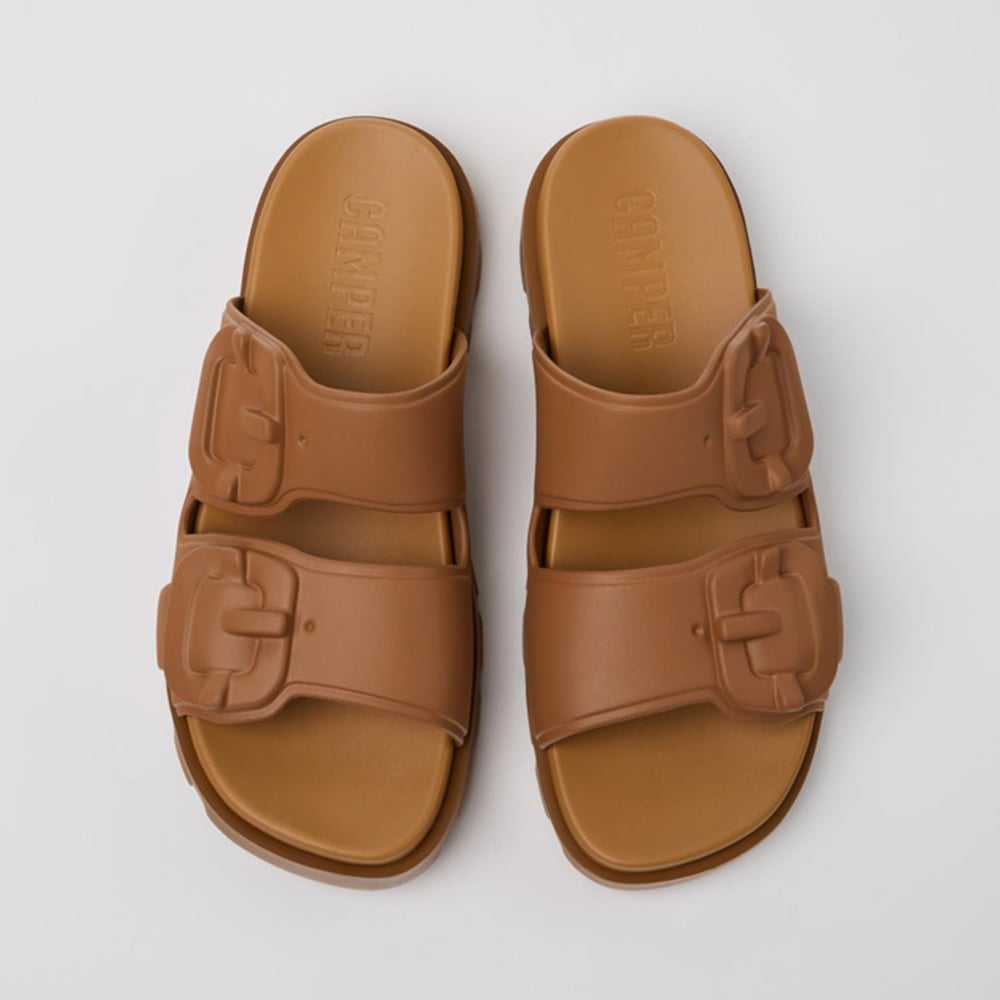 Camper Brutus Sandal Kahverengi Erkek Sandalet CMPK101046-002 CMP.004