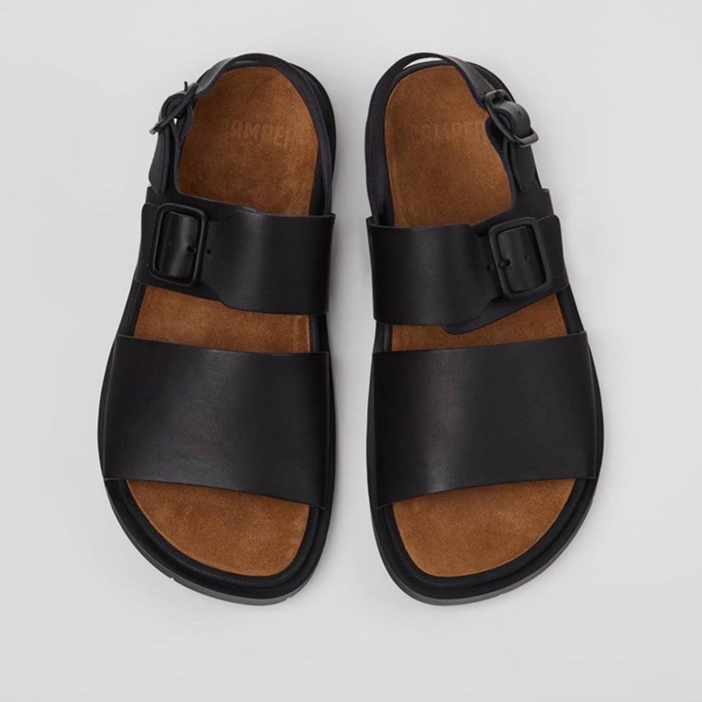 Camper Lluc Sandal Siyah Erkek Sandalet CMPK101092-001 CMP.001