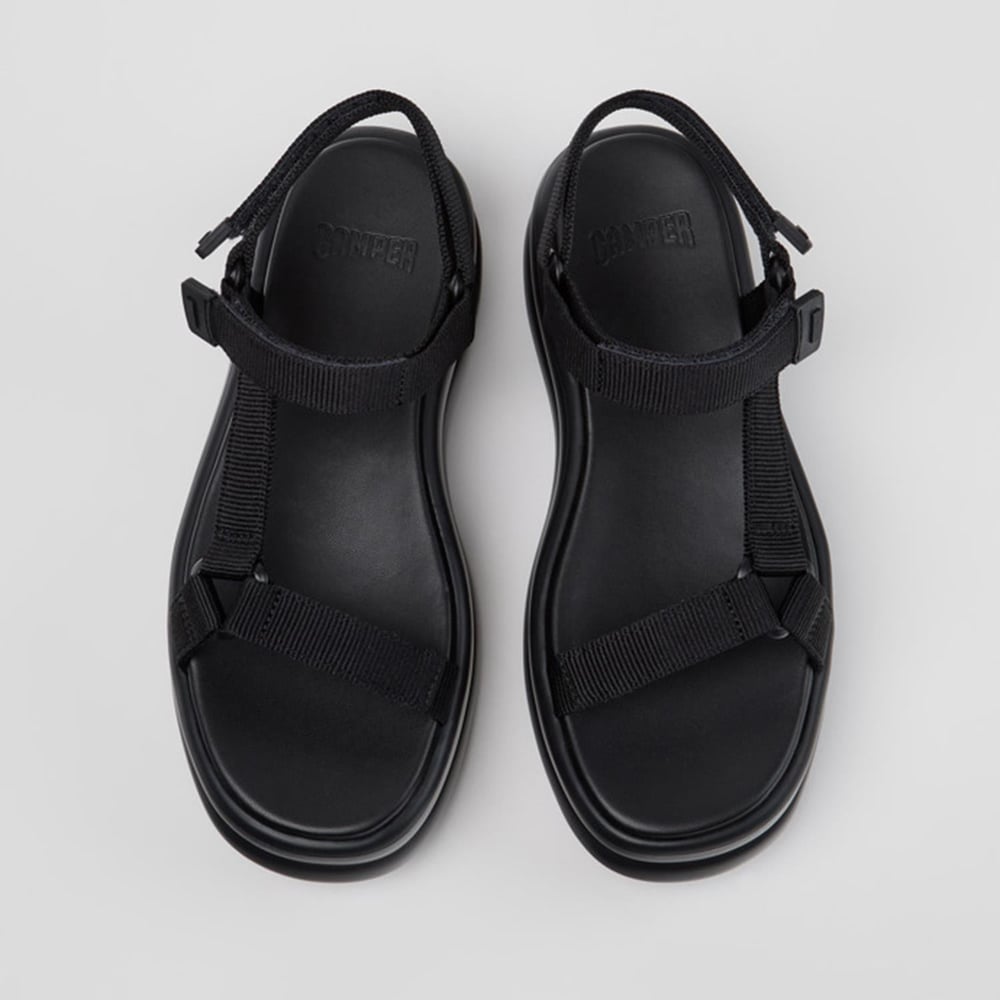 Camper Pelotas Flota Up Siyah Kadın Sandalet CMPK201726-001 CMP.001