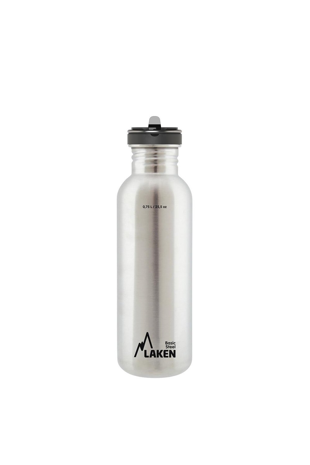 Laken Çelik 18/8 Flow Basic Şişe 0,75L - Çelik LKBSF75