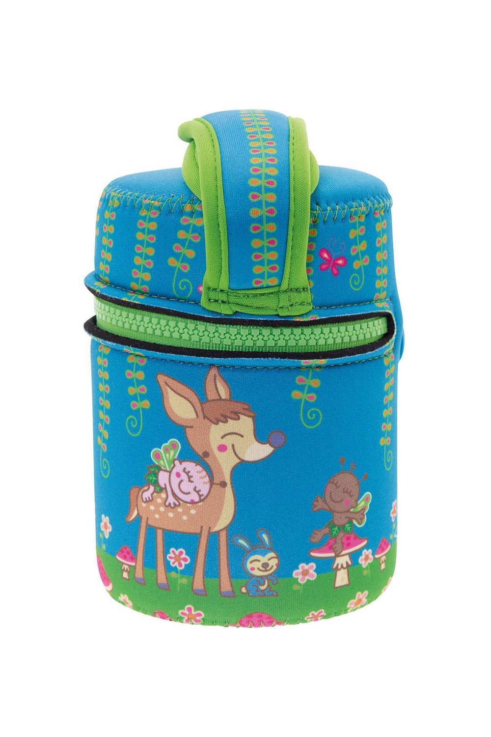 Laken Çelik 18/8 Termos Yemek Sefer Tası+Nprnn Kılıflı 0,50L -Bambinos  LKLP5B